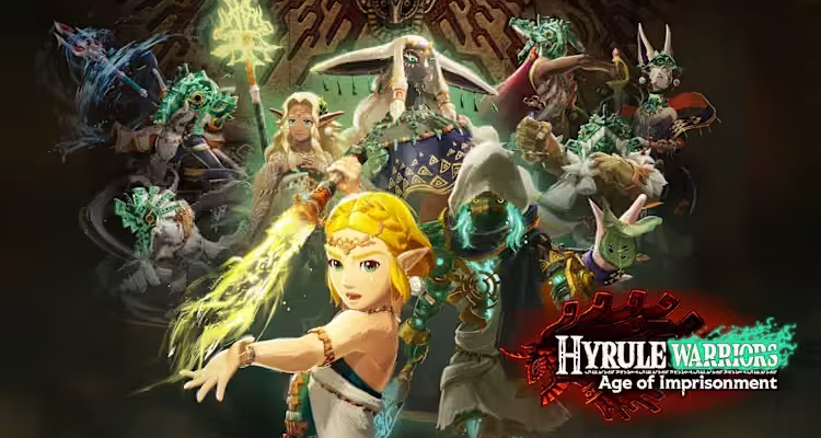 Hyrule Warriors: Age of Imprisonment zelda and many friends