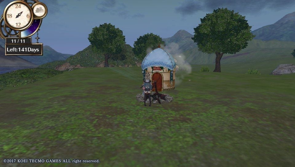 Atelier Firis, Crafting RPG, Sim RPG, portable tent