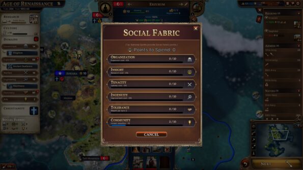 Millennia Social Fabric