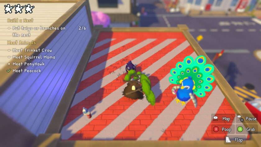 Just Crow Things building nest