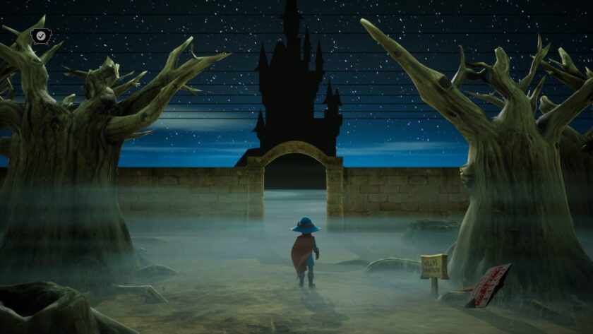 Lumo 2 entering a castle