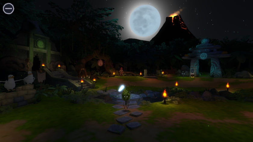 The new hub in A Rite From The Stars: Remaster Edition.