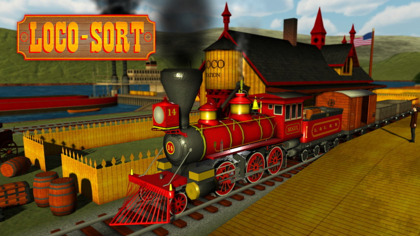 Best Games of 2024 Loco-Sort logo and key art.