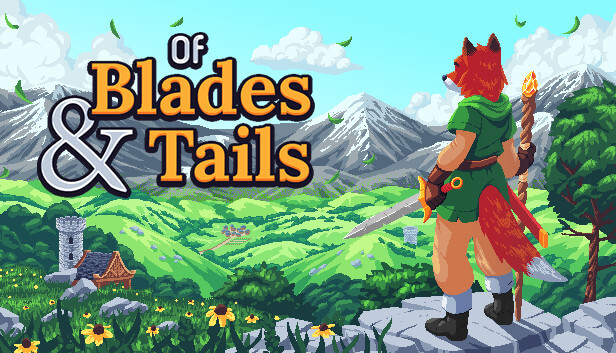 Of Blades & Tails the hero foxes stands tall and gazes on the horizon