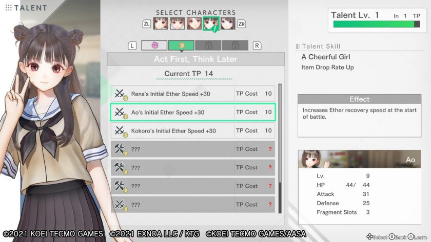 Blue Reflection Second Light LadiesGamers