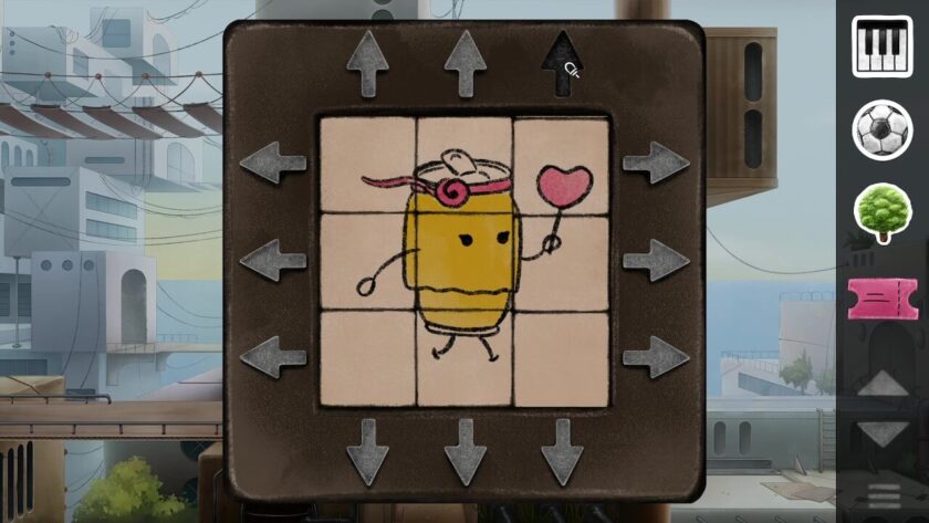 Picture of Yellow Can holding a heart-shaped balloon. Published on: LadiesGamers