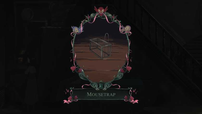 A mouse trap in Bye Sweet Carole.