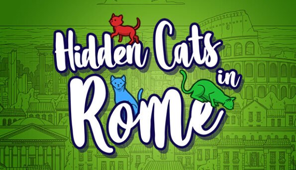 Hidden Cats in Rome title page