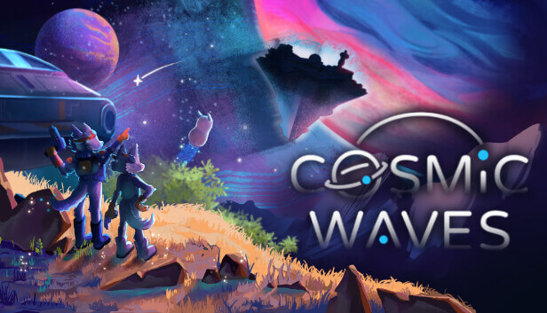 Artwork for Cosmic Waves showing the wolf heroes. Published on LadiesGamers