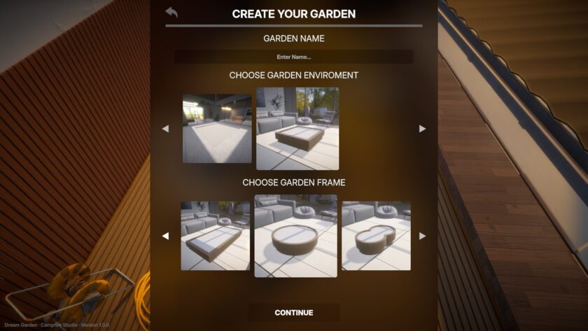 Screenshot for video game Dream Garden published on LadiesGamers.com