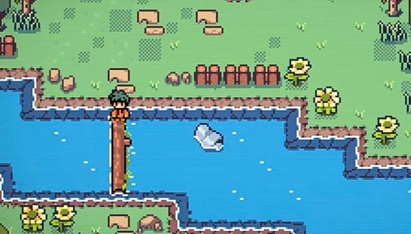 crossing a log in fading serenades