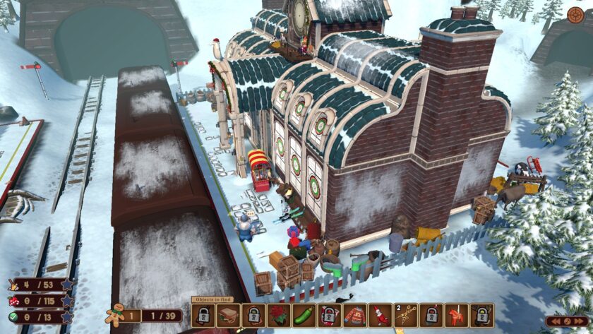 Screenshot for video game Fantastic Findings, the third level featuring the Stations, published on LadiesGamers.com