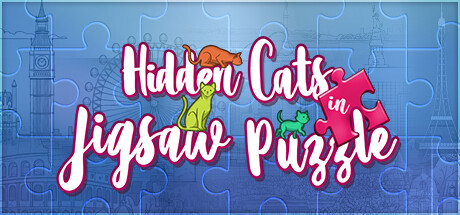 Hidden Cats in Jigsaw Puzzle header with cats