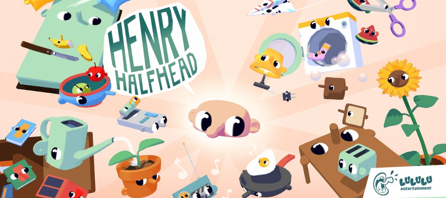 Henry Halfhead logo and key art.