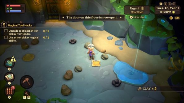 in the underground Dungeon