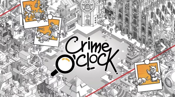 black and white image with a very busy picture of lots of people and buildings