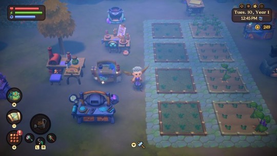 A misty day on the homestead