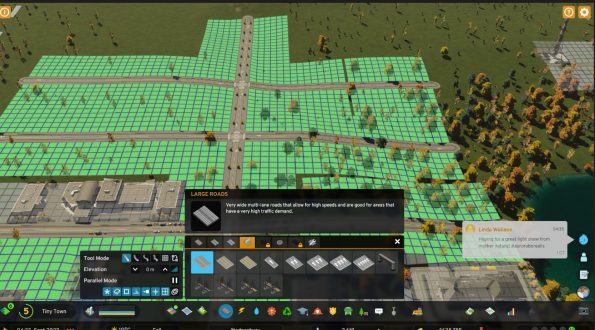 Network tab on the toolbar with the raod tools
