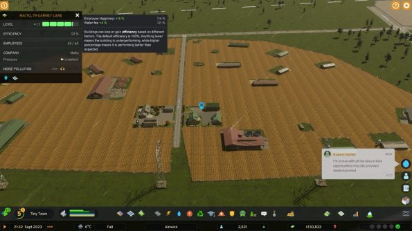 a farm in cities skylines