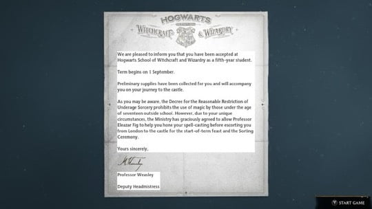 LadiesGamers Hogwarts legacy invite to hogwarts