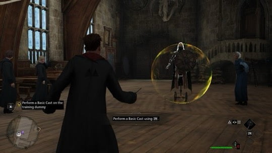 hogwarts legacy enemies have a shield