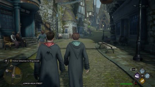 LadiesGamers visiting hogsmeade