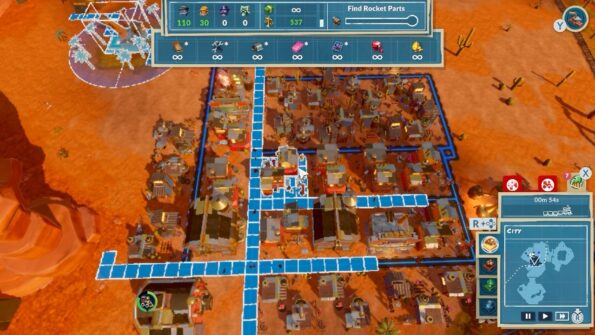 steamWorld build Guide the roads