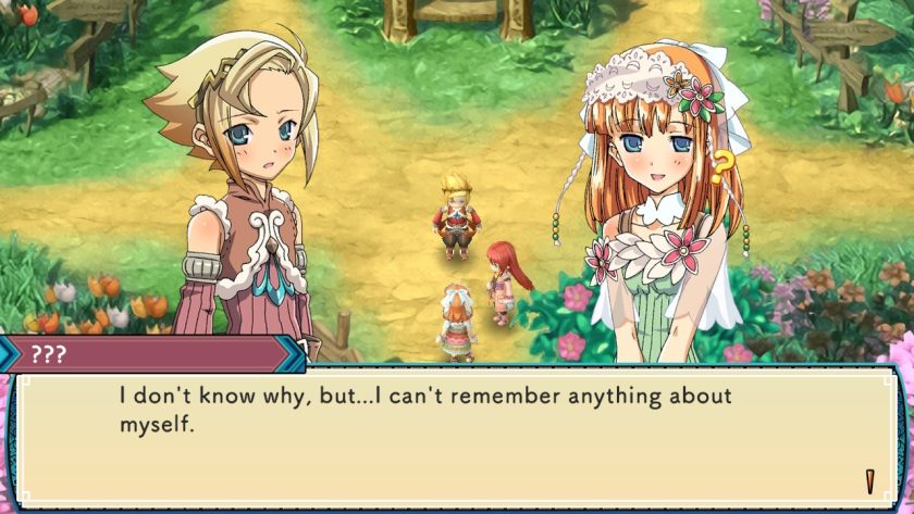 Protagonist Micah talks to Shara, and tells her he can't remember anything about himself