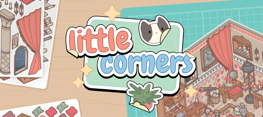 Little Corners key art and logo.