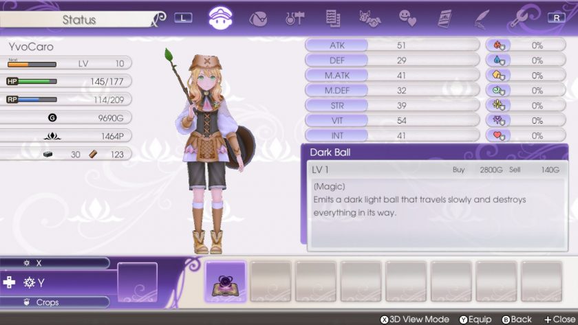 Rune Factory 5 Guide Setting the spells