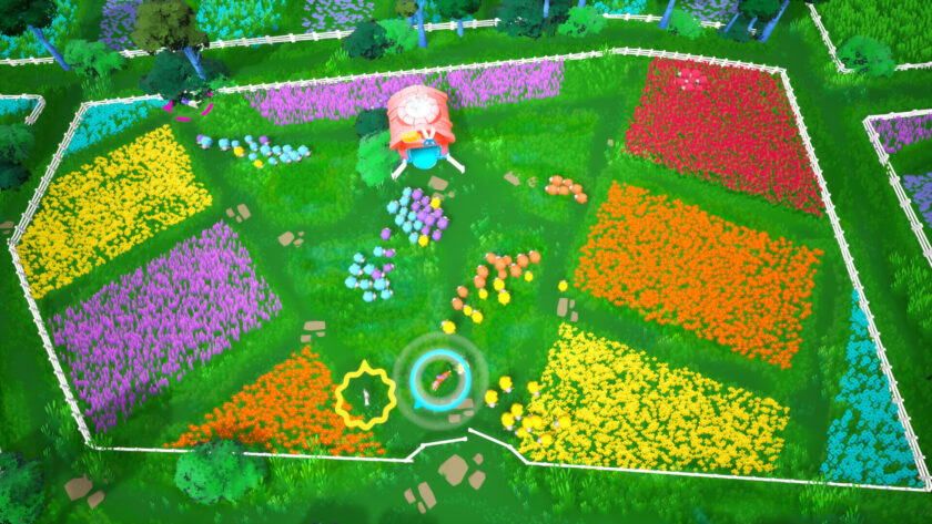 Sheepherds! field of flowers