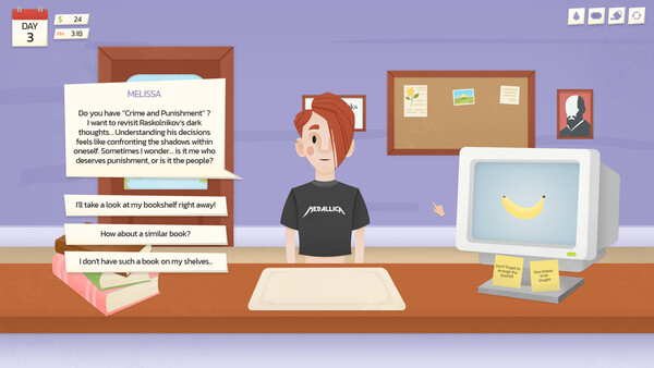 Screenshot for video game Shelf by Shelf published on LadiesGamers.com