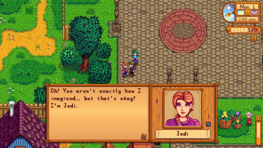 Talking with Jodi, who says “Oh! You aren't exactly how I imagined... but that's okay! I'm Jodi.” Published on: LadiesGamers