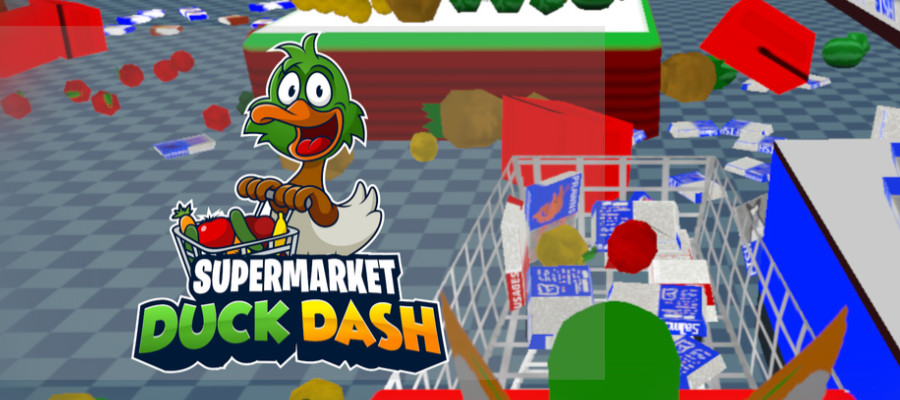 Supermarket Duck Dash logo
