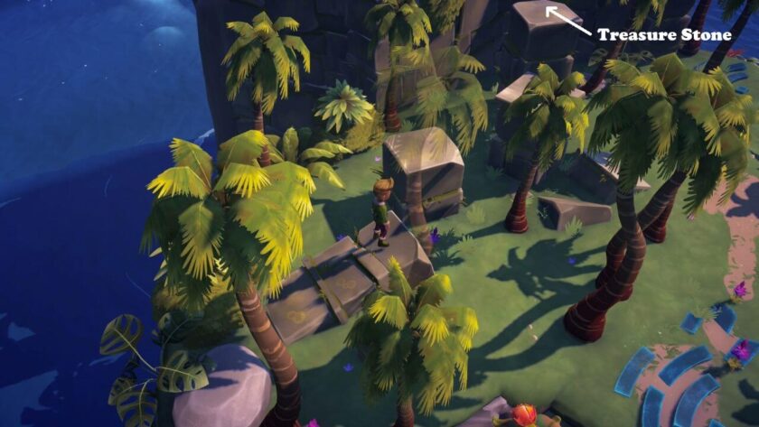 A Survival Kid standing on the collapsed column at the top of the island. Published on: LadiesGamers