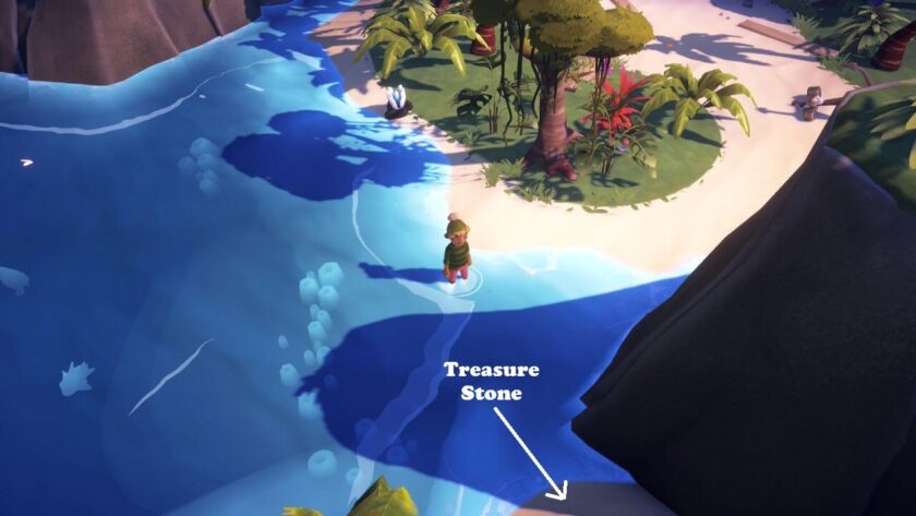 The character standing in the shallow water. Published on: LadiesGamers