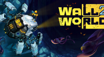 Wall World 2 the hero and his giant mechanical spider