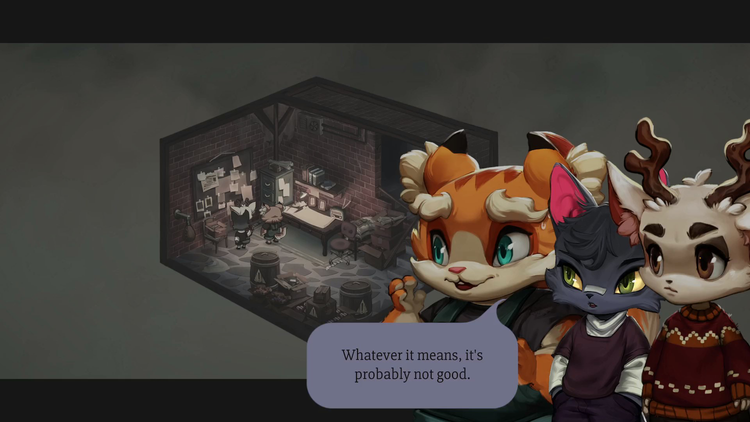 <Beacon Pines> LadiesGamers.com [Luka and friends inside his grandmother's basement]