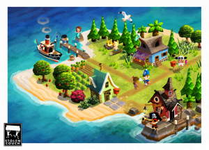 Castaway Paradise, Stolen couch, shipwreck, angus, Rudolph